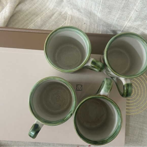 Vintage John B Taylor Harvest Pear Ceramic Mug Set 4 - Picture 5 of 5